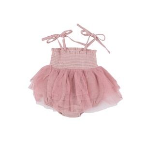 NWT Angel Dear Dusty Pink Tutu Bubble size 6-12 months